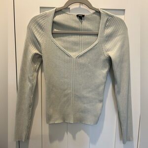Express Ribbed Knit Sweater